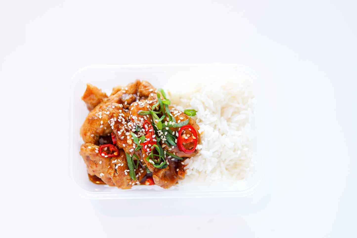 Korean Chicken with Basmati Rice