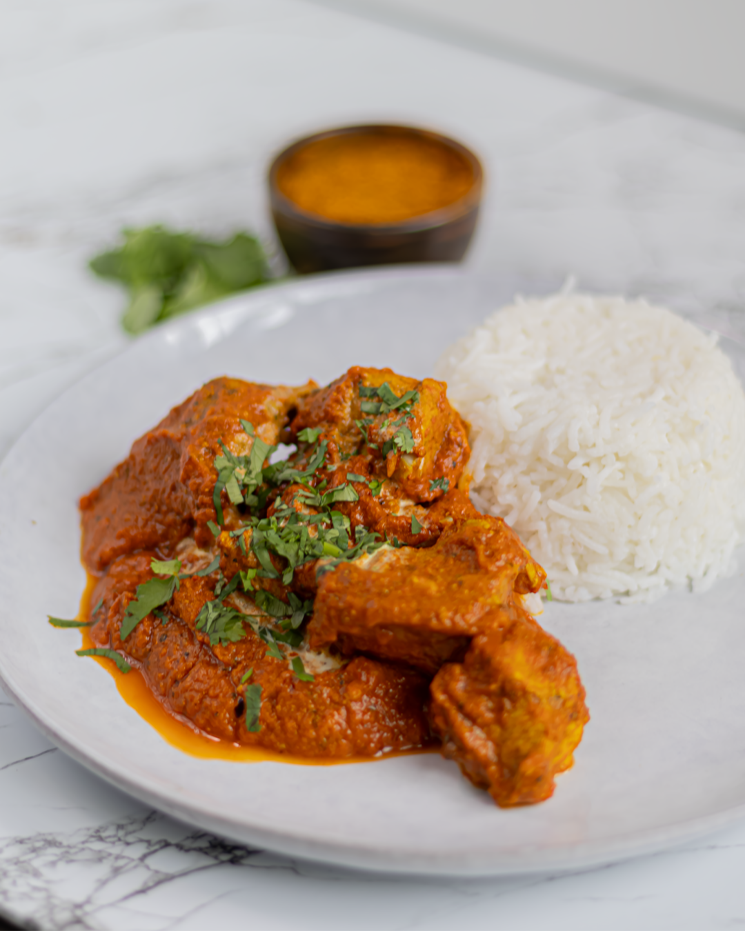 Butter Chicken with Basmati Rice