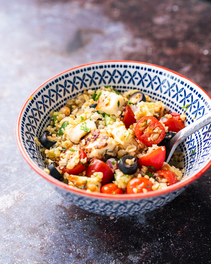 Greek Halloumi Grain Bowl