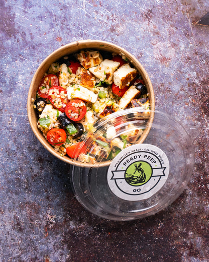 Greek Halloumi Grain Bowl