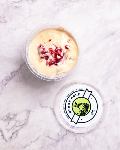 White Chocolate & Raspberry Oats