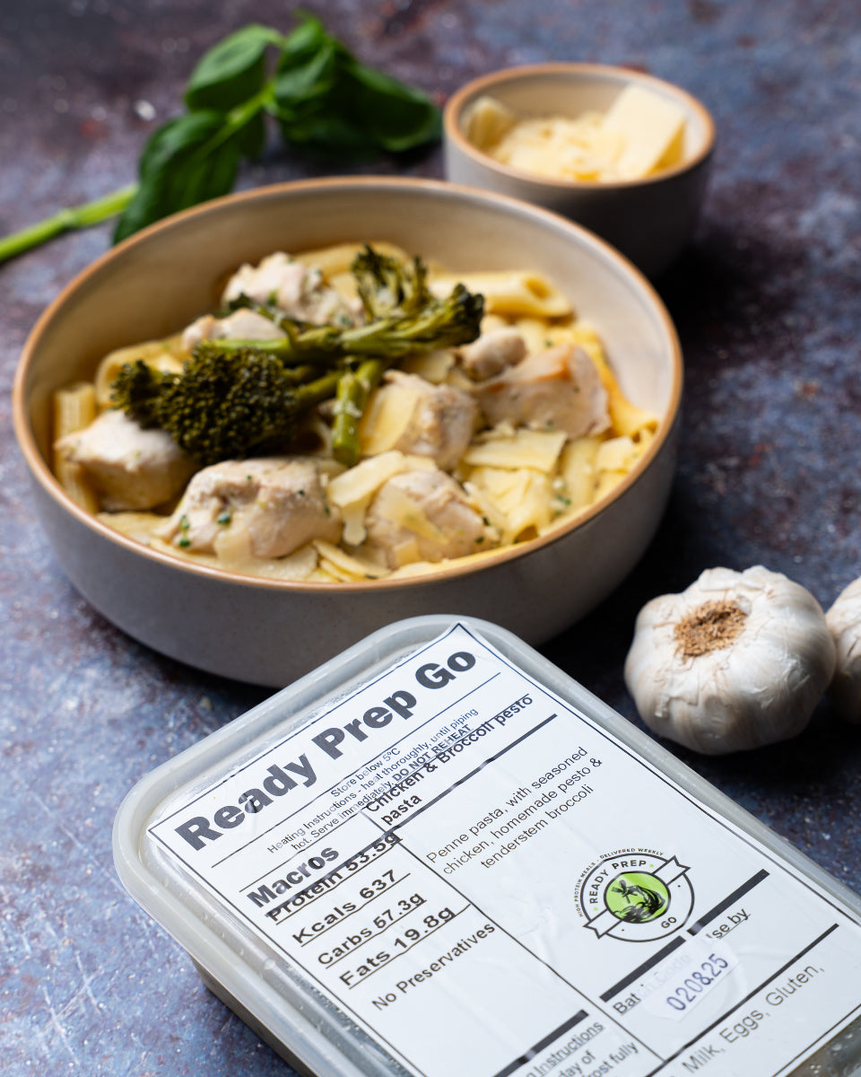 Unpacking meal delivery from Ready Prep Go