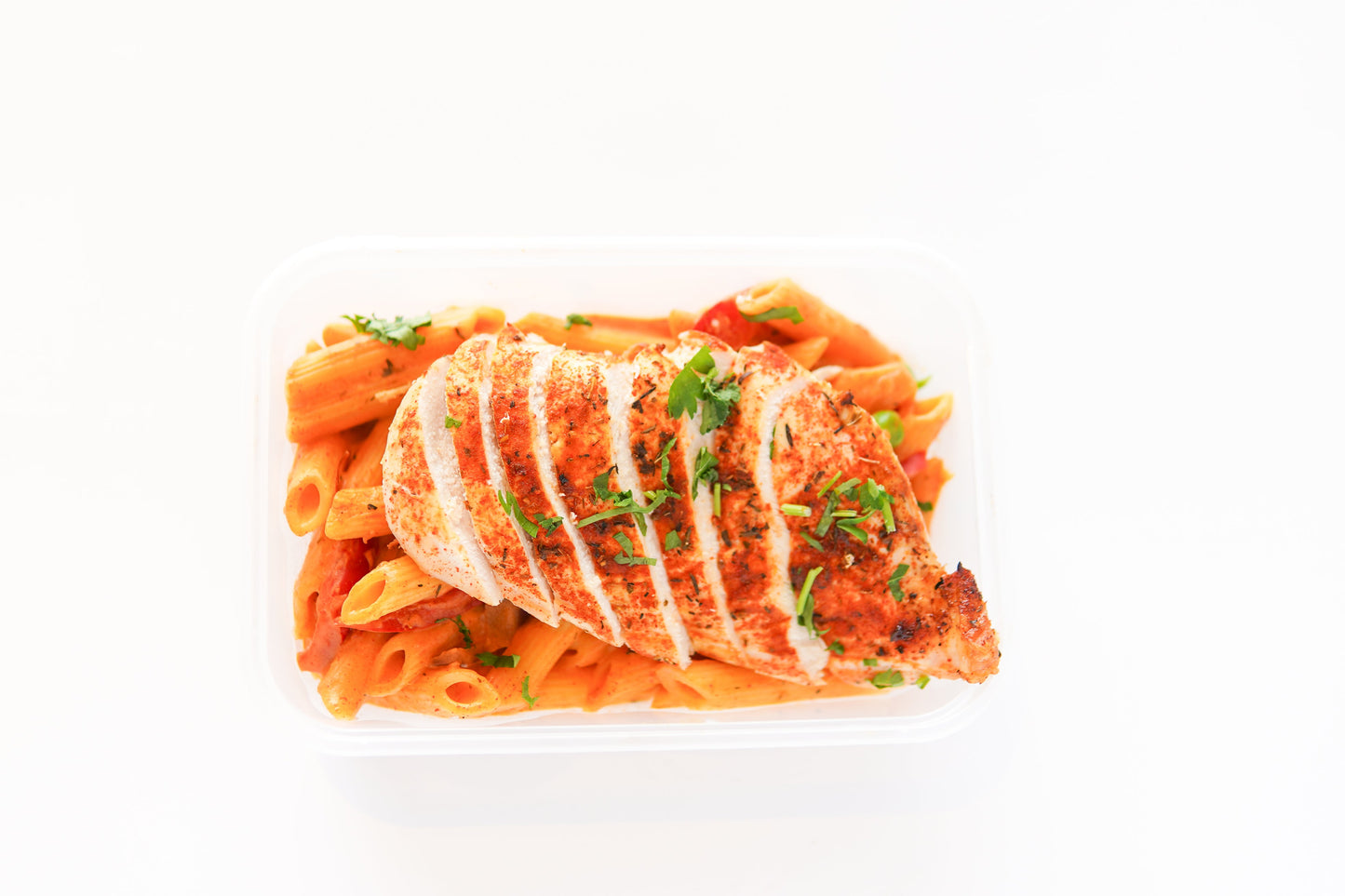 Spicy Chicken Pasta.