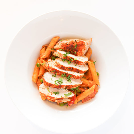 Spicy Chicken Pasta.