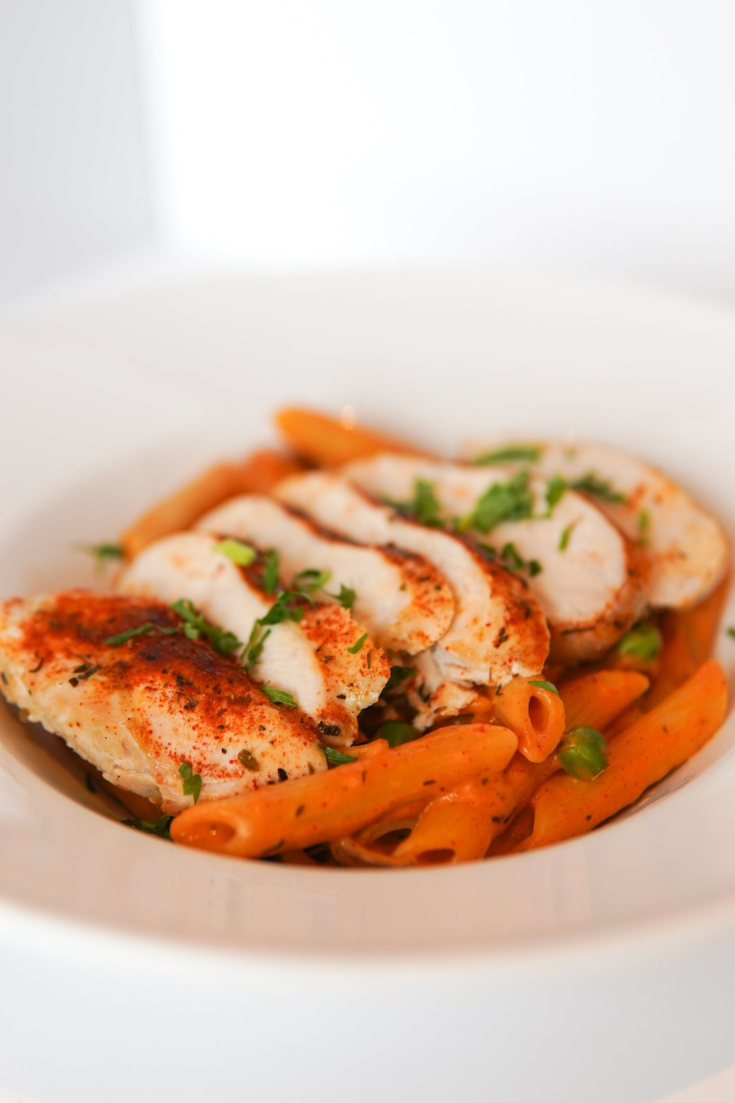 Spicy Chicken Pasta.