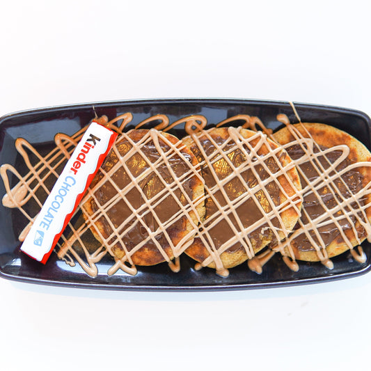 Kinder Protein Pancakes.