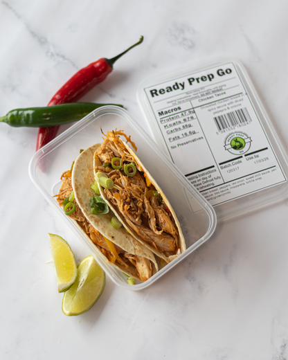 Shredded Chicken Tacos